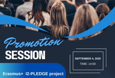 Erasmus+ I2-PLEDGE Project Promotion Session