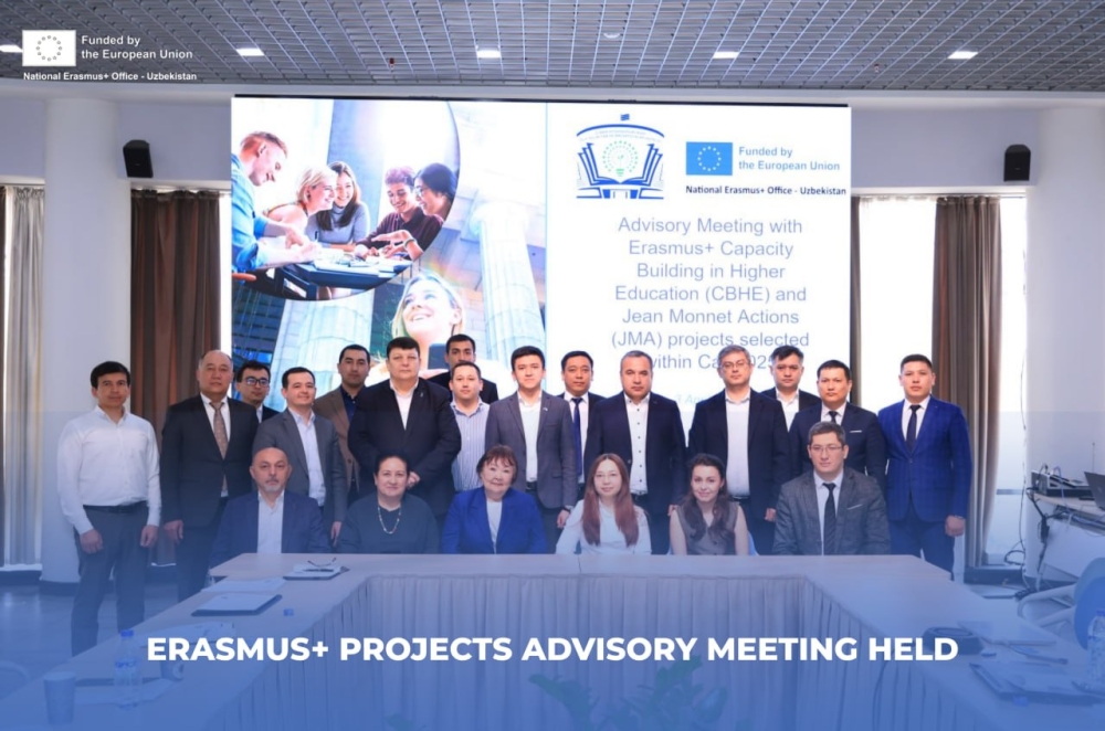 ERASMUS+ PROJECTS ADVISORY MEETING HELD