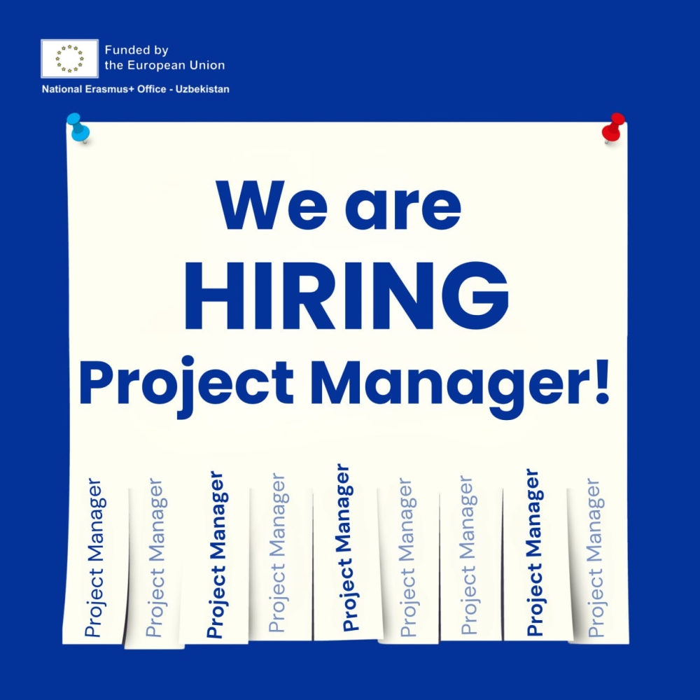 Join the Erasmus+ Team – Vacancy for Project Manager!