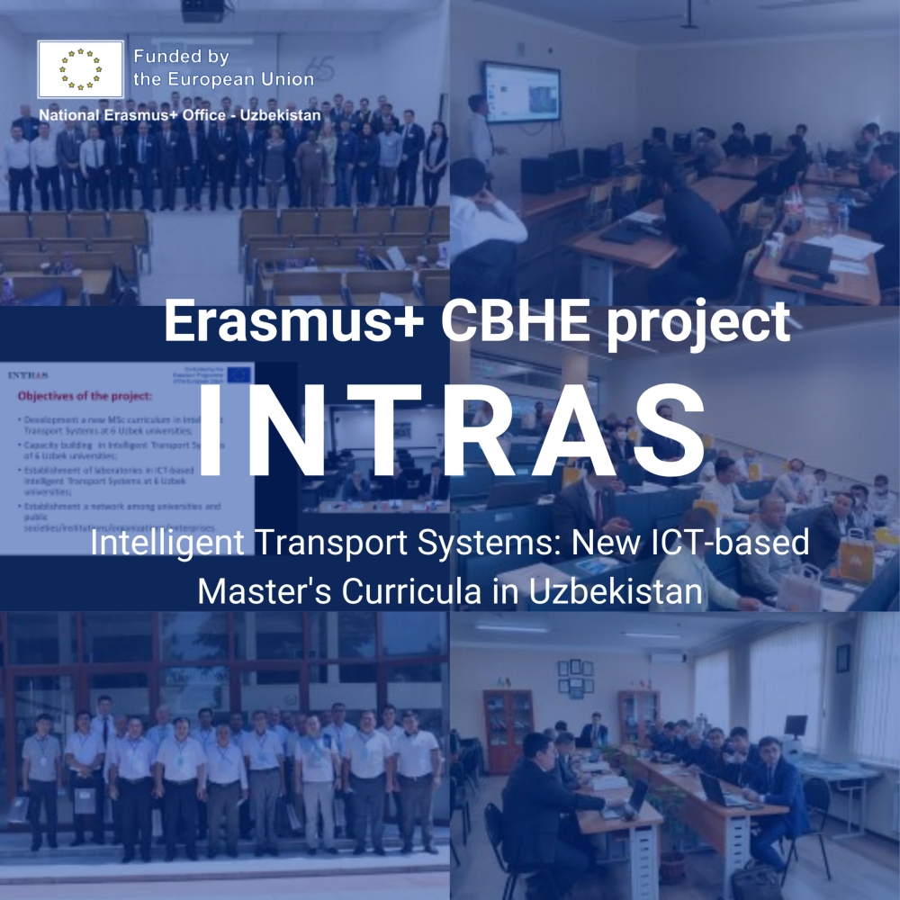 INTRAS: O‘zbekistonda aqlli transport tizimlari bo‘yicha magistratura dasturlari
