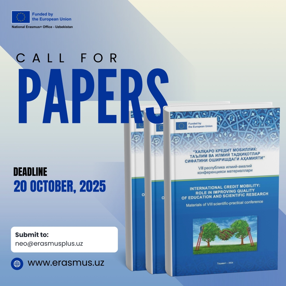 Call for Papers: International Credit Mobility Journal №9, 2025