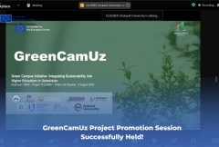 GreenCamUz loyihasi bo‘yicha targ‘ibot sessiyasi muvaffaqiyatli o‘tkazildi!