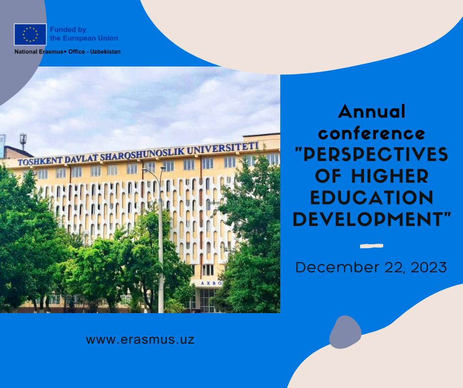 Annual conference "PERSPECTIVES OF HIGHER EDUCATION DEVELOPMENT"