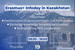 Erasmus+ National Information Day in Kazakhstan