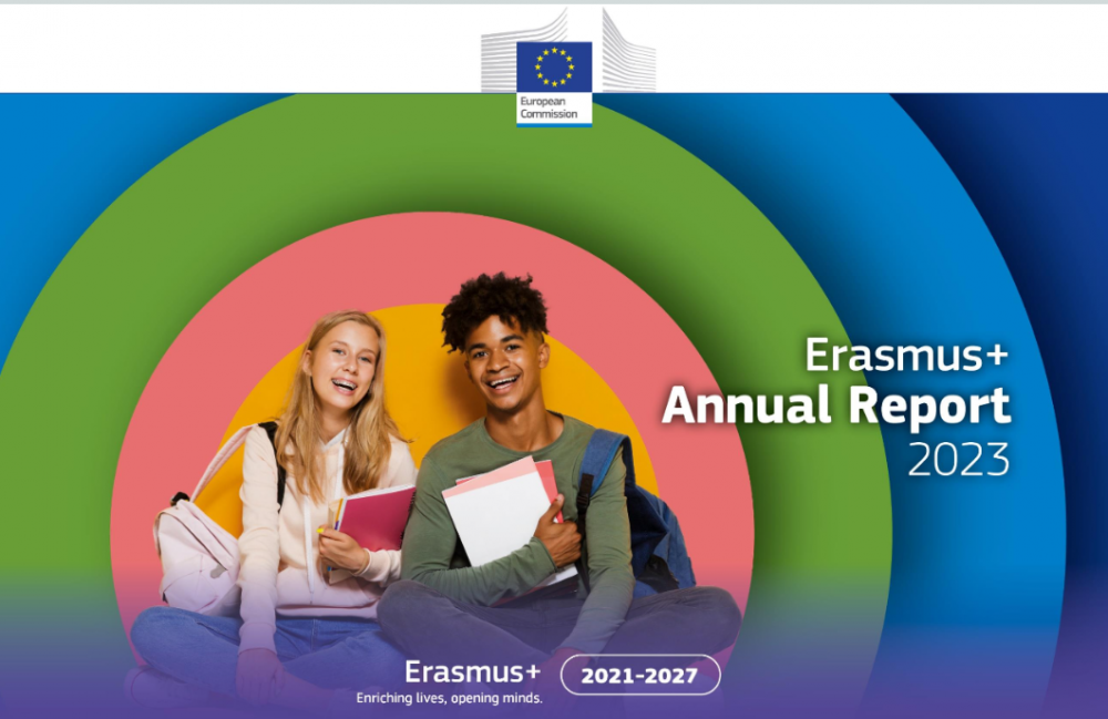 The 2023 Erasmus+ Annual Report is out