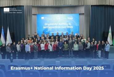 ERASMUS+ NATIONAL INFORMATION DAY 2025 SUCCESSFULLY HELD IN TASHKENT