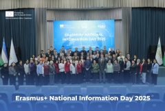 ERASMUS+ NATIONAL INFORMATION DAY 2025 SUCCESSFULLY HELD IN TASHKENT