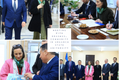 The Delegation of the European Union in Uzbekistan visited Urganch State University