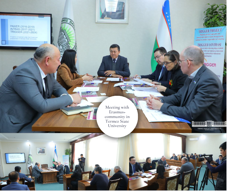 A visit of the Ambassador of the Delegation of the European Union to TSU