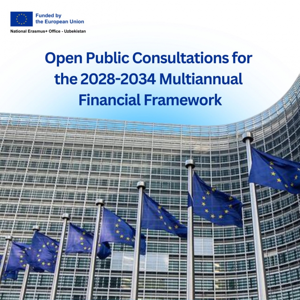 Open Public Consultations for the 2028-2034 Multiannual Financial Framework