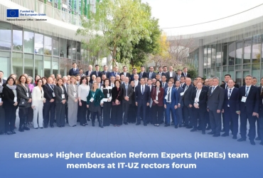 IT–UZ Rektorlar forumi: Erasmus+ HEREs ekspertlari xalqaro muloqot markazida