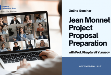 Jean Monnet Project Proposal Preparation with Prof. Khaydarali Yunusov