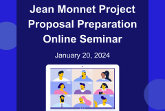 Jean Monnet Project Proposal Preparation Online Seminar