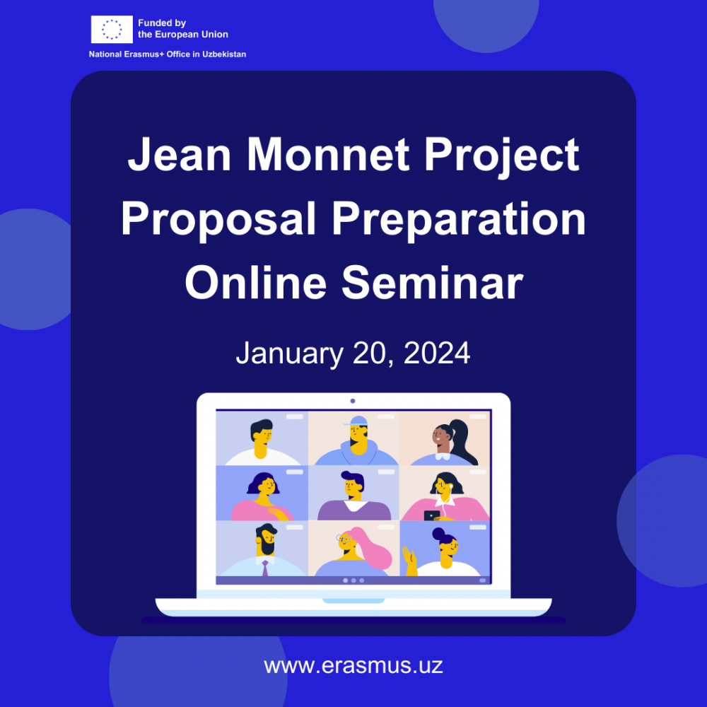 Jean Monnet Project Proposal Preparation Online Seminar