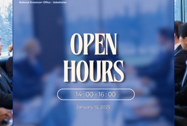 Erasmus+ ofisida Open Hours