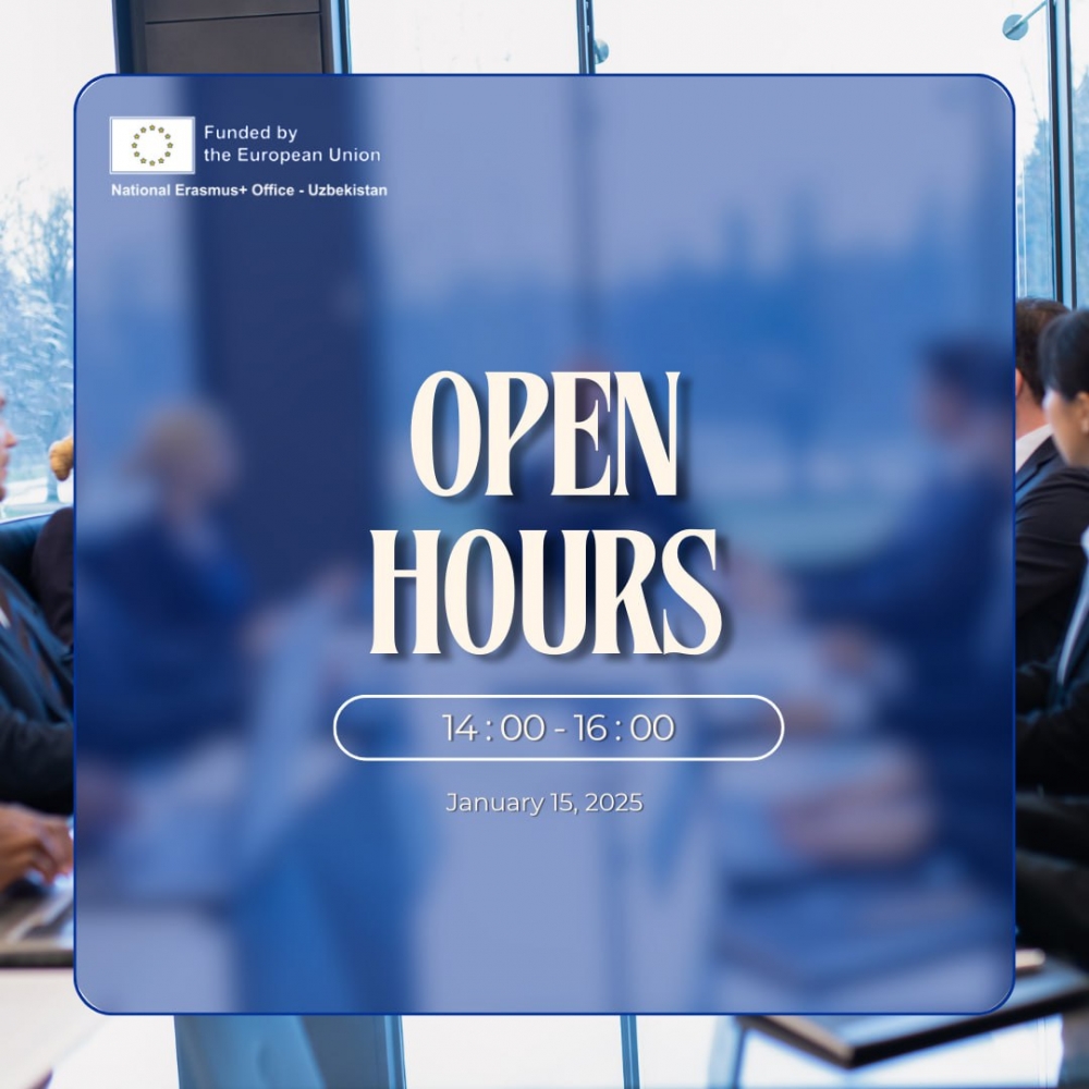 Erasmus+ ofisida Open Hours