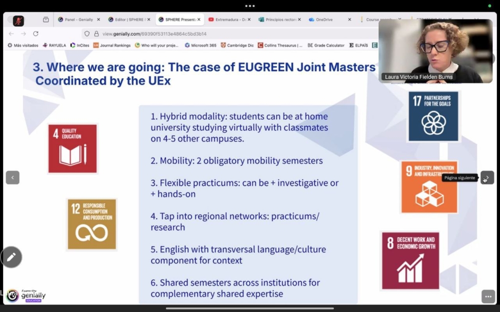 SPHERE VIRTUAL STUDY VISIT ON TEACHING AND LEARNING FOR SUSTAINABLE DEVELOPMENT WAS HELD