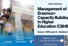 Management of   Erasmus+ Capacity Building in Higher  Education (CBHE)