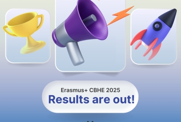 Erasmus+ CBHE 2025 natijalari e'lon qilindi!