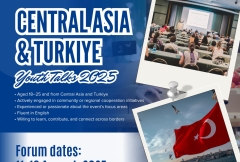 Applications are now open for the Central Asia & Turkiye Youth Talks 2025!