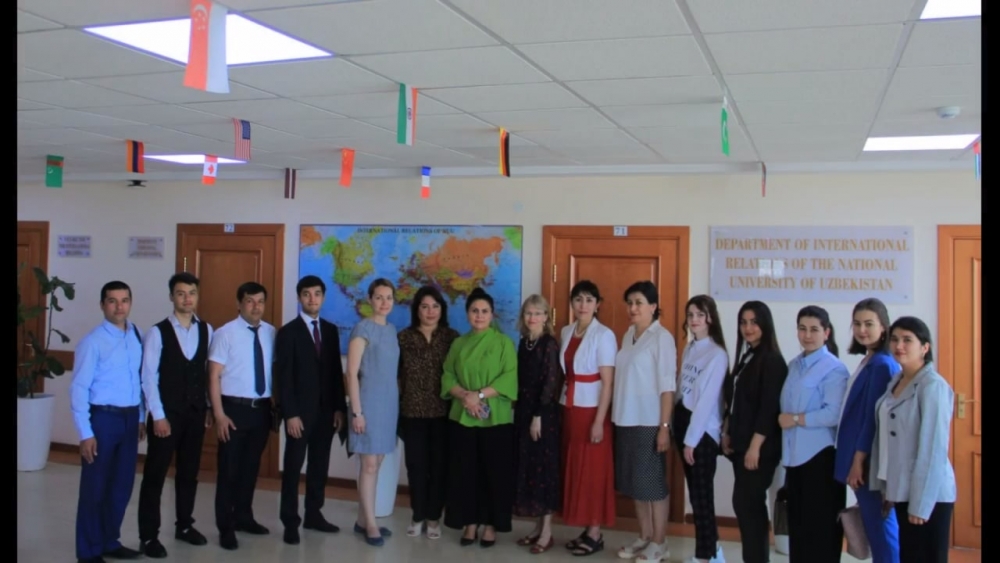 International partners of Erasmus+ CBHE UNICAC project visited National University of Uzbekistan
