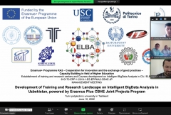An online seminar dedicated to Intelligent BigData analysis in Uzbekistan was held.