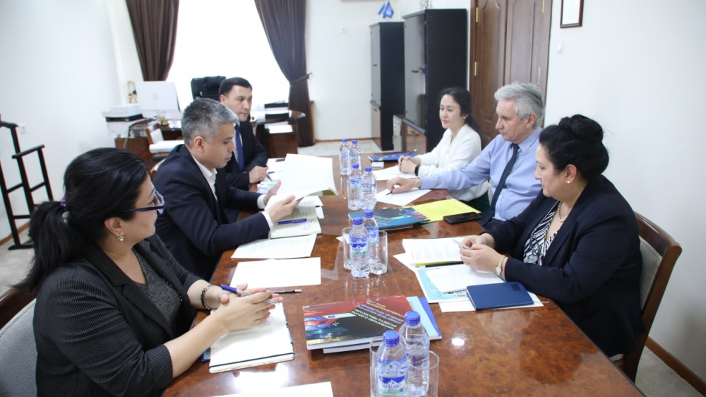 A meeting was held between the members of the National Erasmus+ Office and the Center for Research and Development of Higher Education and the Implementation of Advanced Technologies