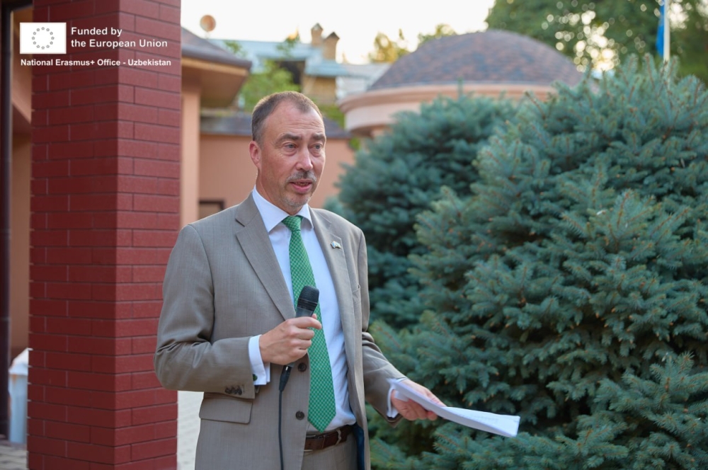 First-Ever Erasmus+ participants Reception in Uzbekistan!