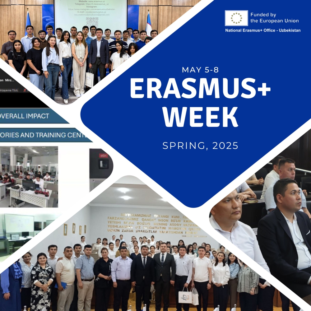 Erasmus+ Haftaligi xulosasi (5–8 may 2025)