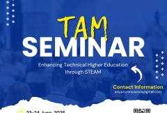 "STEAM integratsiyasi yordamida texnik oliy ta’limni rivojlantirish: strategiyalar, qiyinchiliklar va natijalar" mavzusidagi TAM seminar Nukusda!