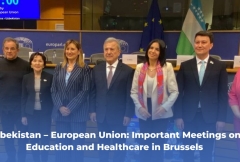 Uzbekistan – European Union: Important Meetings on Education and Healthcare in Brussels