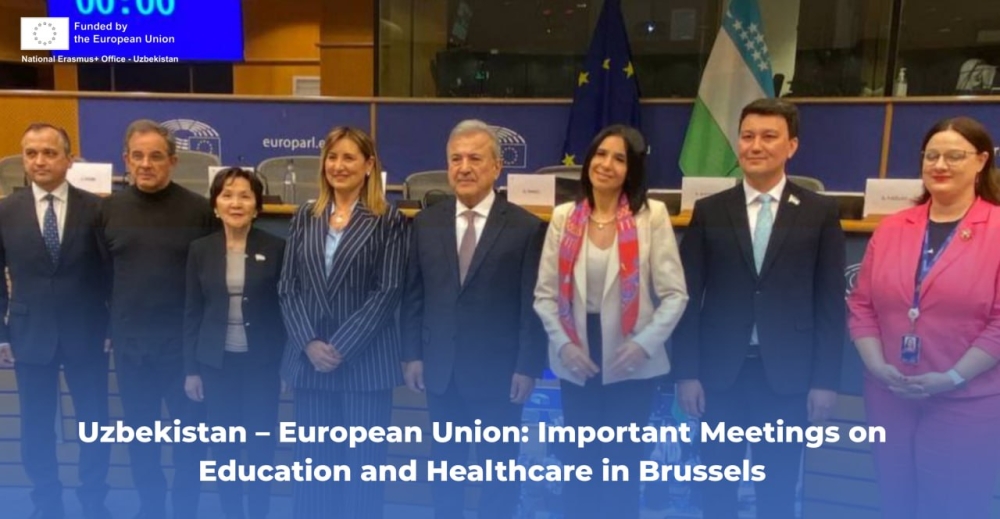 O‘zbekiston – Yevropa Ittifoqi: Bryusselda ta’lim va sog‘liqni saqlash bo‘yicha muhim muloqotlar
