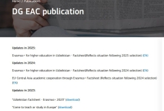 Discover the latest Erasmus+ factsheets!