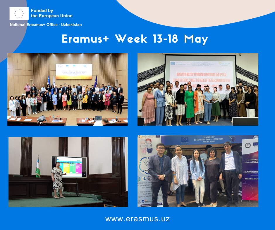Erasmus+ week on 13-18th May 2024 | overview