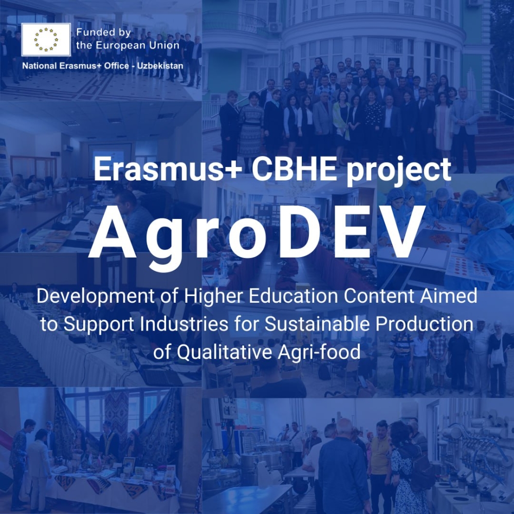 AgroDev: Barqaror agrooziq-ovqat sanoati uchun ajoyib ko'nikmalar!