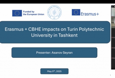 Erasmus+ Week at Turin Polytechnic University in Tashkent