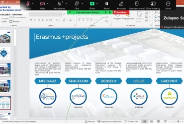 Erasmus+ CBHE loyihalari Farg'ona Davlat Texnika Universitetida!
