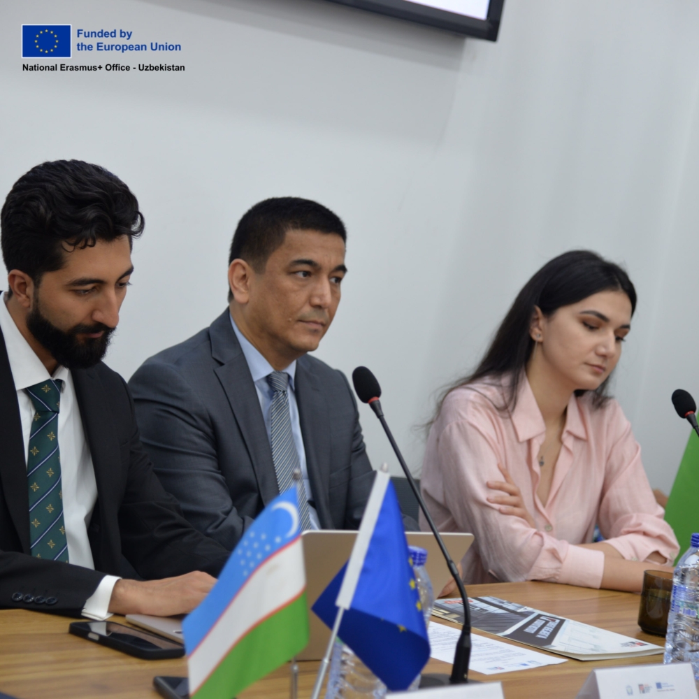 Another Erasmus+ Info Session Held in Tashkent as Part of Erasmus+ Week!