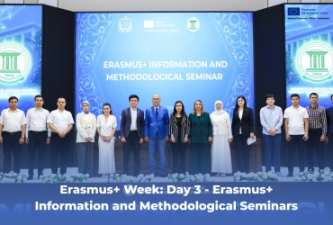 Erasmus+ Haftaligi 2026 doirasidagi navbatdagi seminar Toshkent axborot texnologiyalari universitetida bo‘lib o‘tdi!