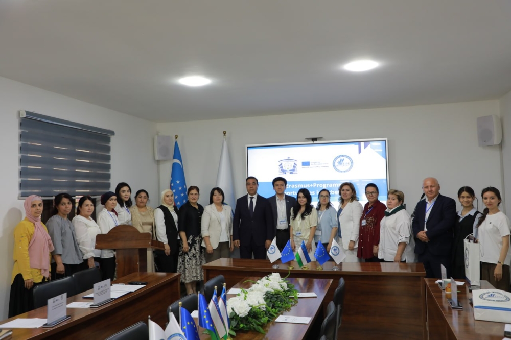  Toshkent iqtisodiyot va pedagogika universitetida Erasmus+ haftaligi doirasida tadbir