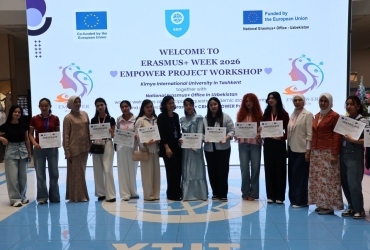 Erasmus+ CBHE EMPOWER PROJECT WORKSHOP tadbiri