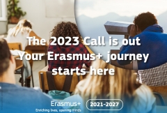 Launch of  2023 Erasmus+ Call!