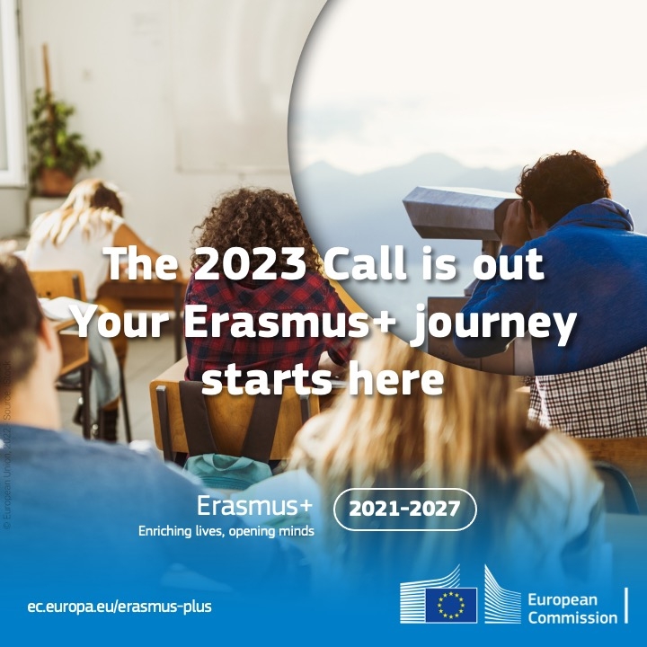 Yangi Erasmus+ 2023 tanlovi e'lon qilindi!