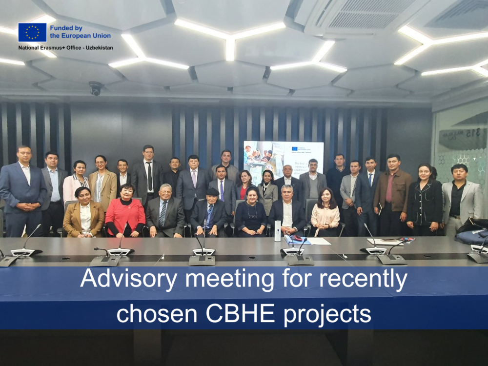Advisory meeting for recently chosen CBHE projects