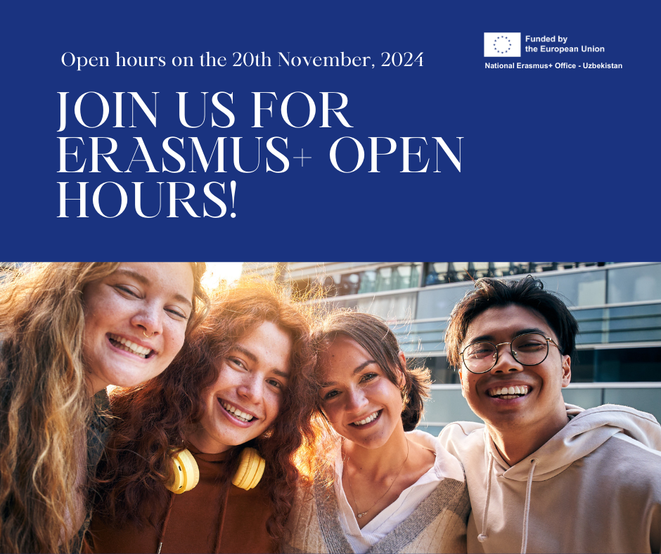 Open Hours in National Erasmus+ Office Uzbekistan