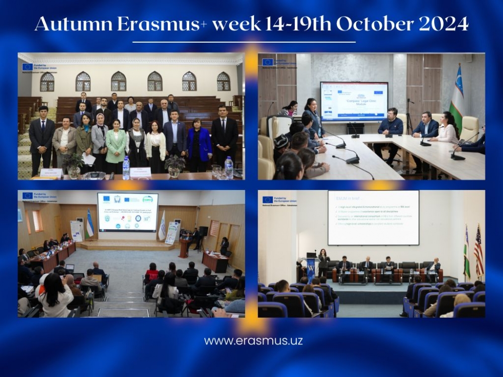 Autumn Erasmus+ week 14-19th October 2024 | Overview