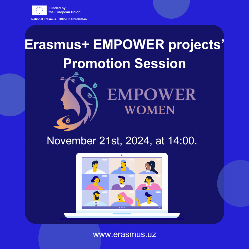 Erasmus+ EMPOWER Project Promotion Session