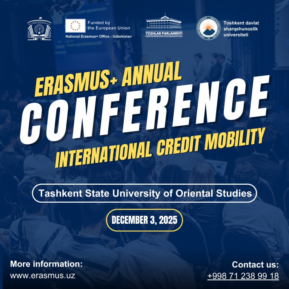 Erasmus+  Yillik Xalqaro Kredit Mobilligi Konferensiyasi 2025