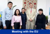 Meeting with the EU Ambassador H.E  Toivo Klaar