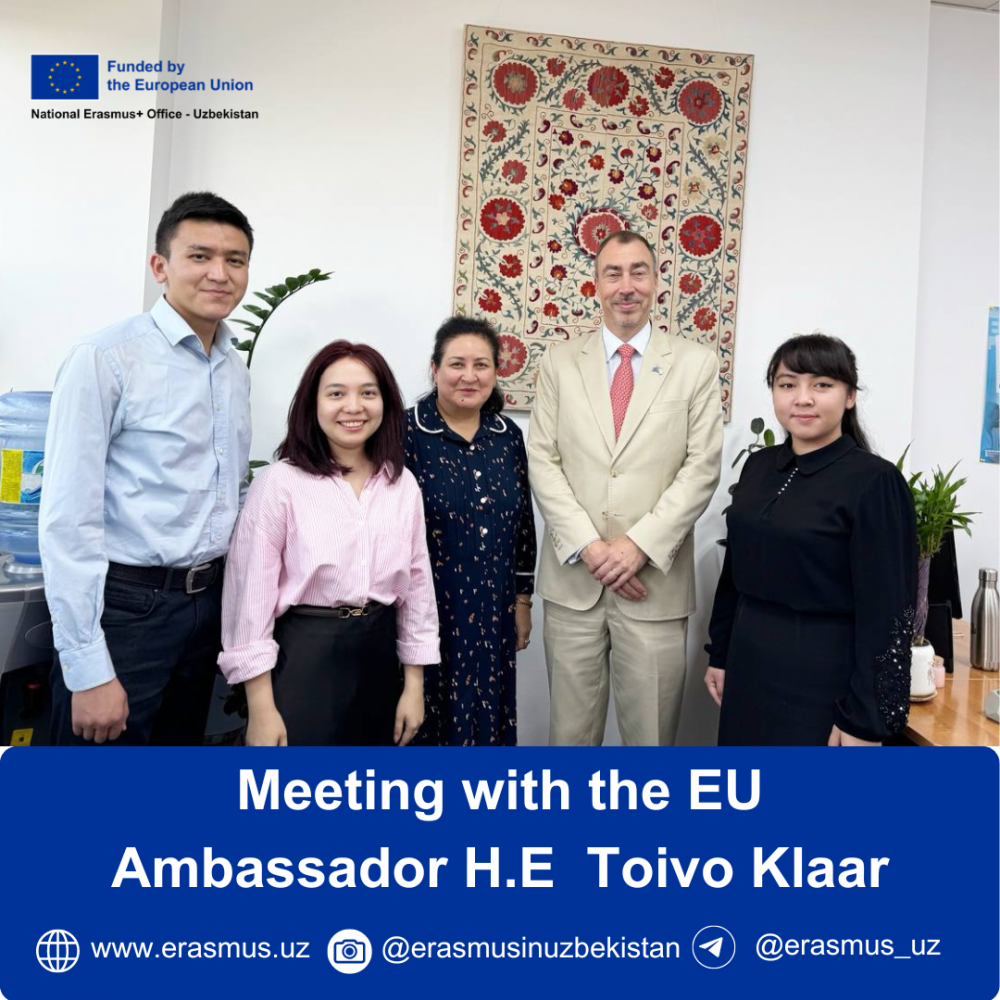 Meeting with the EU Ambassador H.E  Toivo Klaar